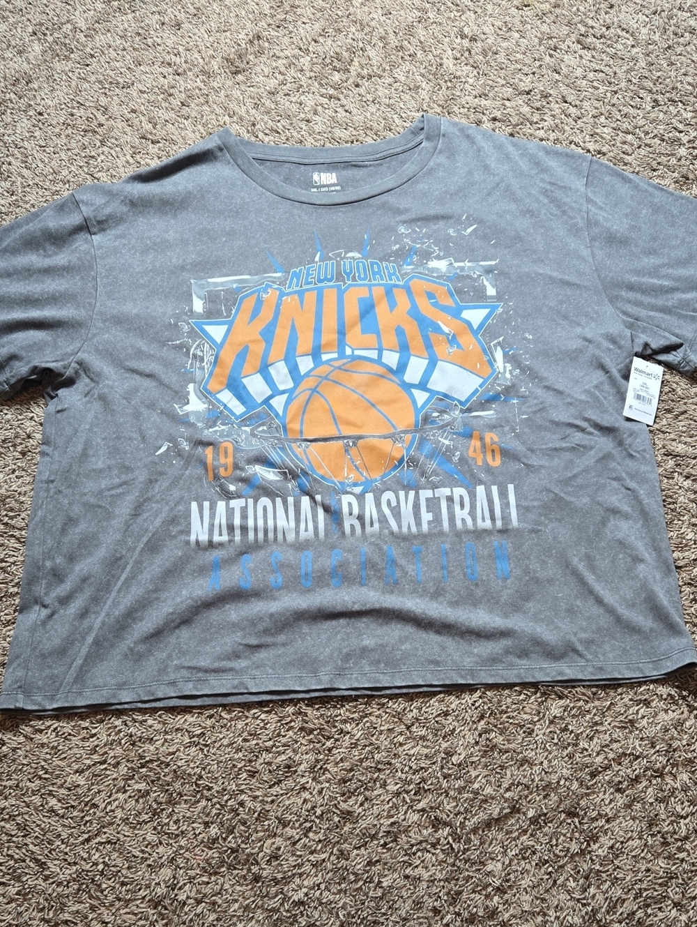 NBA Basketball 3XL 48 / 50 Plus Size New York Knicks Shirt Top